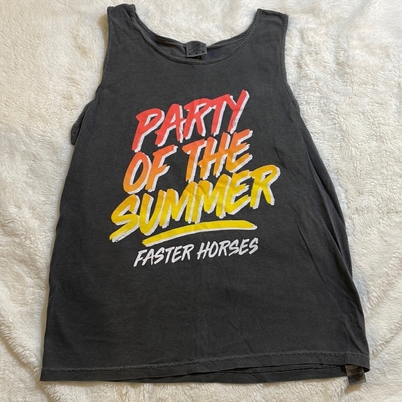 Faster Horses‎ Party of The Summer Tank Top - Picture 2 of 4